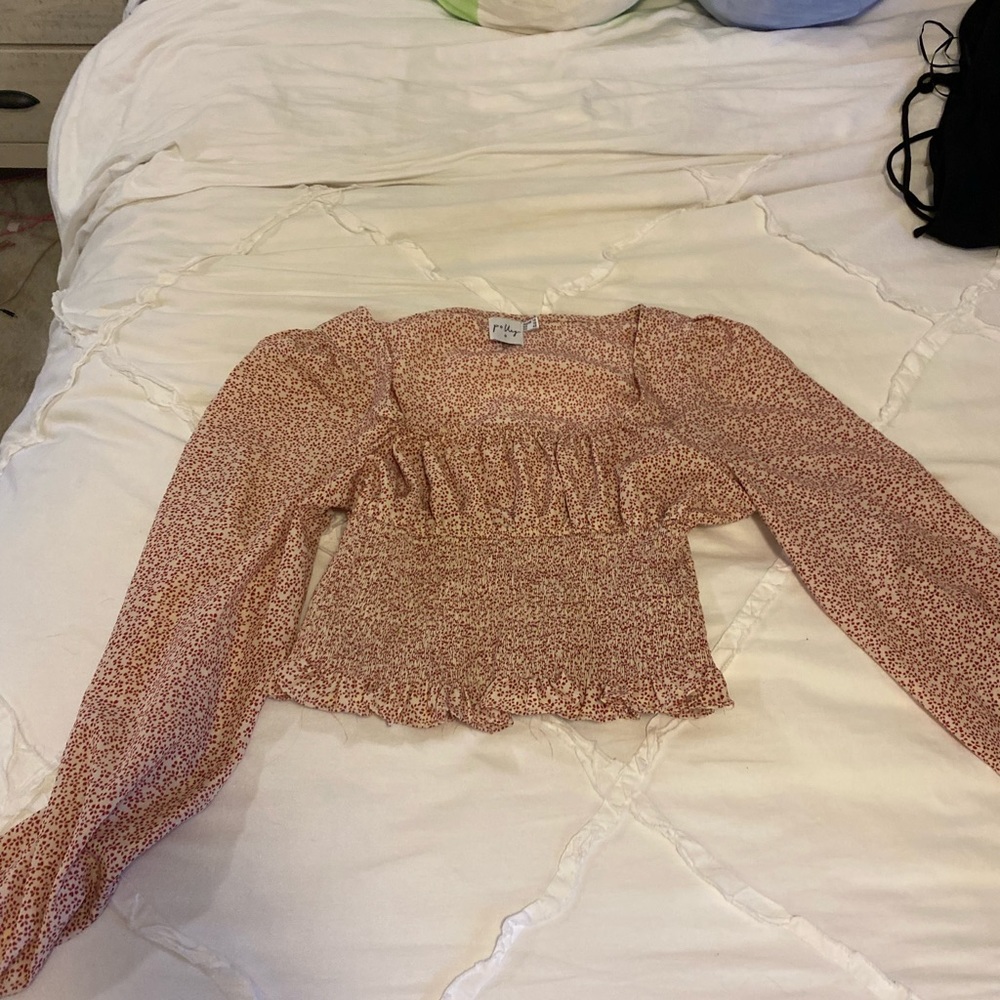 Polly Long Sleeve Floral Top